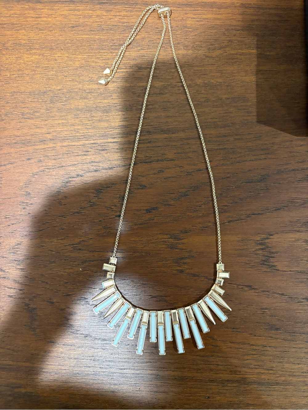 Kendra Scott Gold Tone Statement Necklace